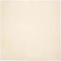 vidaXL Tapis en Fourrure Synthétique de Lapin Crème 160 x 160 cm