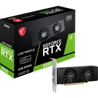 MSI Rtx 3050 Lp E 6g Oc Gddr6 6gb Gddr6 Graphic Card Clair