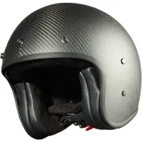 Peroz Filus Carbone Mat Carbone Casque Jet Taille XL