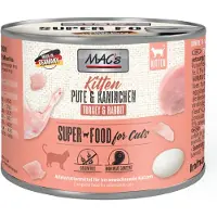 Mac'S Cat 6 x 200 g - kitten (dinde, lapin)