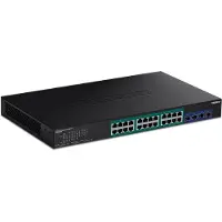 Trendnet Tpe-302284 Switch 28 Ports Noir One Size / EU Plug 220V