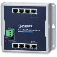 Planet Technology Corp. WGS-803 Industrial 8-Port 10/100/1000T Wall-mount Switch