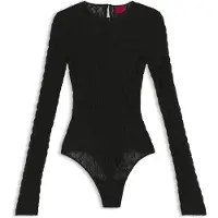 HUGO Dulietta 10276378 Sweatshirt Noir L Femme