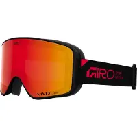 Giro - Masque de ski - Method Black Red Stacked Vivid Ember/Infrared pour Homme - Noir