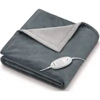 Beurer Couverture chauffante HD 75 Cosy 180 x 130 cm Gris