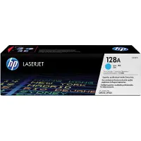 HP 128A toner LaserJet cyan authentique