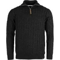 Indicode Regular Fit Pull-over Tirettenoir, Unicolore