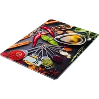 Ecg KV 117 SLIM Chilli Multicolour Countertop Rectangle Échelle électronique de cuisine, Balance, Multicolore