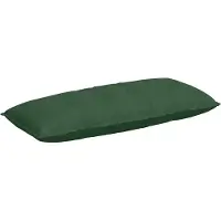 vidaXL Coussin de Dos Vert Jungle 120 x 50 cm Tissu en velours côtelé