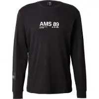 G-Star T-Shirt 'Ams 89' noir / blanc