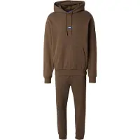 HUGO Nalonso Nap Blue Tracksuit Marron S Homme
