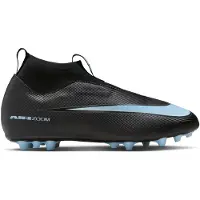 Nike Crampons de foot à coupe montante pour terrain synthétique Jr. Mercurial Superfly 10 Academy pour enfant/ado - Noir | Taille