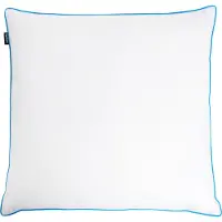 Beliani Oreiller ANETO Haut de plumes de canard 80 x 80 cm Blanc