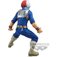 Banpresto My Hero Academia Chronicle Super Master Star Piece The Shoto Todoroki Figure Bleu