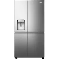 Hisense Rs818n4tic - Réfrigérateur Américain Largeur 91 Cm Hauteur 179 Capacité 632 L Nofrost Inox