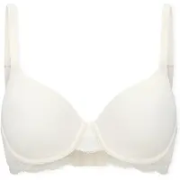 Schiesser Soutien-gorge 'Unique Cotton' blanc cassé