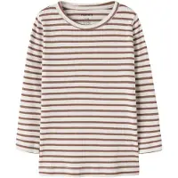 Name it T-Shirt 'NMNBani' chocolat / blanc