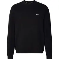 BOSS Pull-over 'Momentum-X' noir / blanc