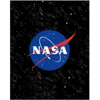 Nasa Couvertures '' bleu / rouge / noir / blanc