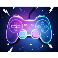 Borg Living Fleece Blanket 100 x 140 cm - Gamer (NB 2002)