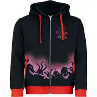 L'Étrange Noël De Monsieur Jack Sweat-shirt zippé à capuche Disney de - Ghostlike Charm - S - XL - pour Homme - multicolore - Taille XL