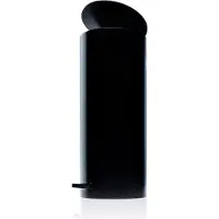DECOR WALTHER Poubelle à Pédale Decor Walther Avec Corbeille Intérieure Noir