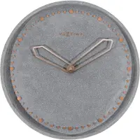 Nextime - 3197GS - Horloge Murale - 35cm - gris - Cross