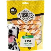 Voskes Spirales en cuir brut - Boeuf et poulet - 20 pièces