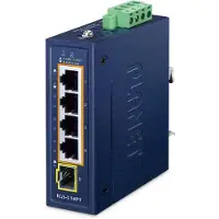 Planet Industrial : Switch PoE+ 4 ports, 1 port SFP, modèle IGS-514PT - 4 ports