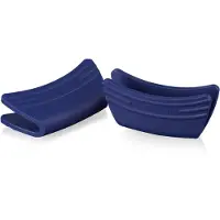 Le Creuset manique manche en silicone 42813002200000 set de 2, bleu azur