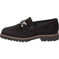 Sioux Chaussure basse 'Meredith' noir / argent