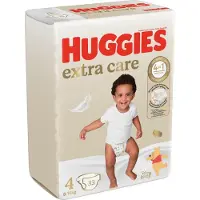 Huggies Extra Care Size 4 couches jetables 8-16 kg 33 pcs