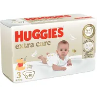 Huggies Extra Care Size 3 couches jetables 6-10 kg 40 pcs