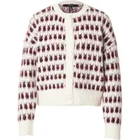 Vero Moda Cardigan 'VMLISA' beige / lie de vin