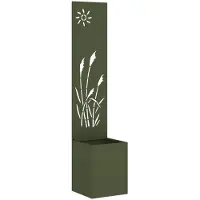 vidaXL Écran de confidentialité de jardin Vert olive 32 x 140 cm