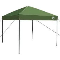 vidaXL Tente pavillon verte 243 x 243 x 251 cm Tissu