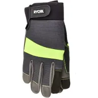 Ryobi Gants de jardinage renforcés et tactiles - Taille XL RAC811XL