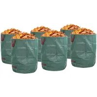 vidaXL Sacs à Déchets de Jardin 12 pcs Vert 66 x 66 x 83,5 cm