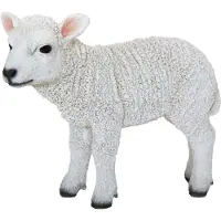 Esschert Design Agneau debout 25,4x9,2x20,3 cm