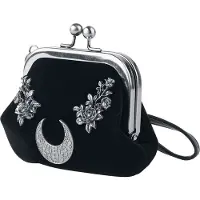 Killstar Portefeuille Gothic de - Celestial - Porte-Monnaie - pour Unisexe - noir/argent - Taille Standard