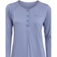 Goldenbay Chemise de nuit 'Valerian' indigo