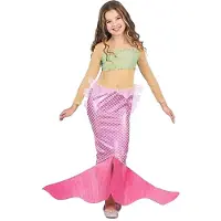 My Other Me Fun Company Mermaid Dress Costume Rose 3-4 Years Enfants
