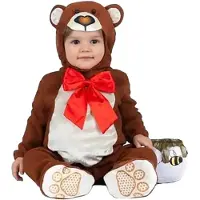 My Other Me Fun Company Teddy Bear Costume Marron 7-12 Months Enfants