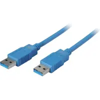 S-Conn Câble de connexion USB3.0, A/A, 1,8m, bleu