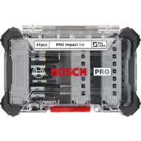 Bosch Pro Screwdriver Bit Set 41 Pieces Argenté