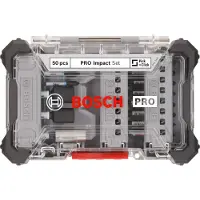 Bosch Accesorios 2608521U89 Jeu De 50 Embouts De Vissage À Chocs PRO