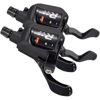 Microshift Shifter Set Argenté 2 x 11s