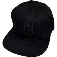 In Flames Unisexe, Casquette, Black Logo Snapback Cap, Noir