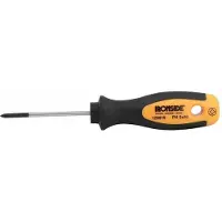 Ironside 120019 Tournevis d'atelier PH 0 x60 Poignée à 2 composants Acier au chrome-vanadium