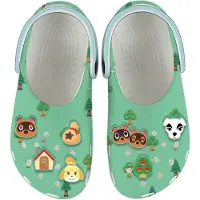 Crocs Sabot Classic Clog Animal Crossing Enfant | 33-34 | Vert